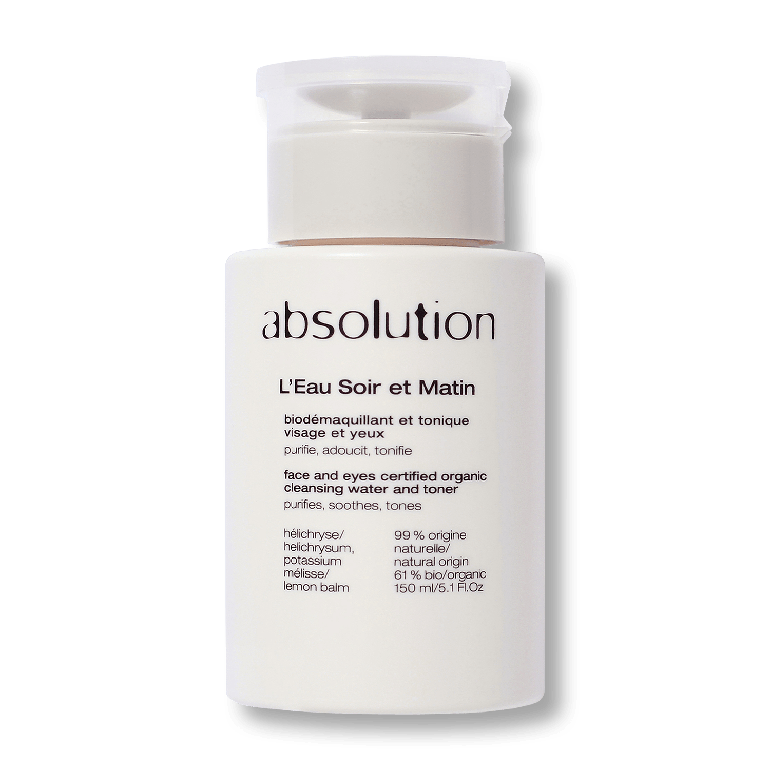 Absolution L'Eau Soir et Matin — reinigingslotion voor ochtend en avond